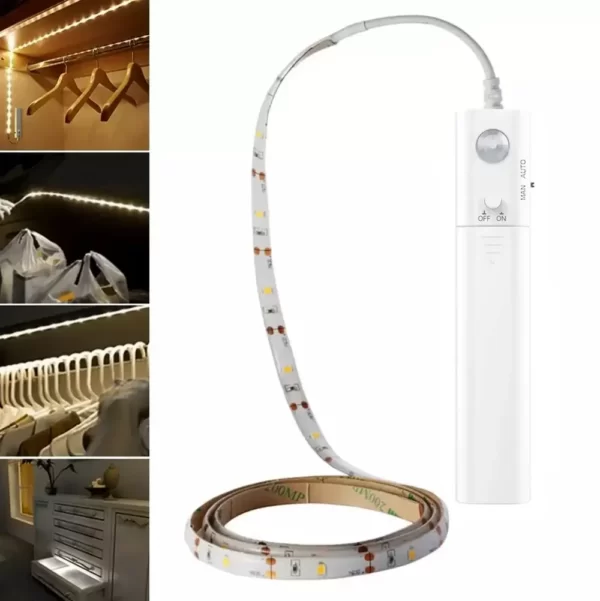 Banda LED cu senzor de miscare pentru Iluminare Mobilier, lungime 2m-Airmax