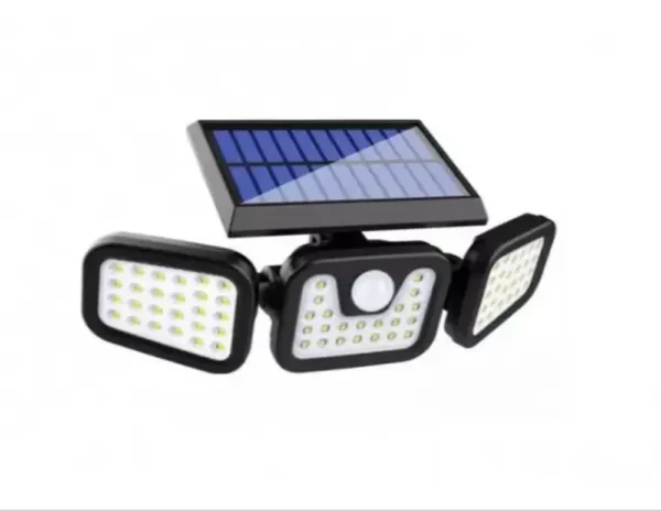 Lampa Solara LED, reglabila, model TRIO, cu senzor crepuscular si senzor de miscare-Airmax
