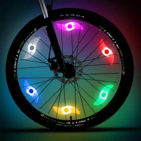 Lumina LED Ambientala pentru bicicleta - ALBASTRU-Airmax