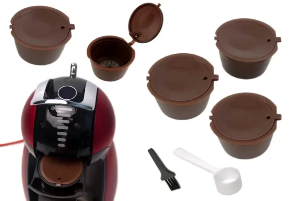 Set 5 capsule reutilizabile pentru Aparatele de Cafea Dolce Gusto (Espressoare Dolce Gusto)-Airmax