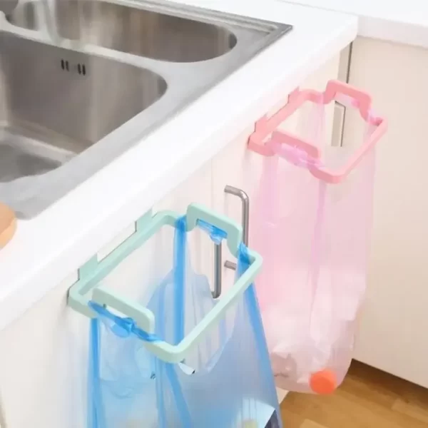 Suport de bucatarie din plastic pentru saci de gunoi sau prosoape-Airmax