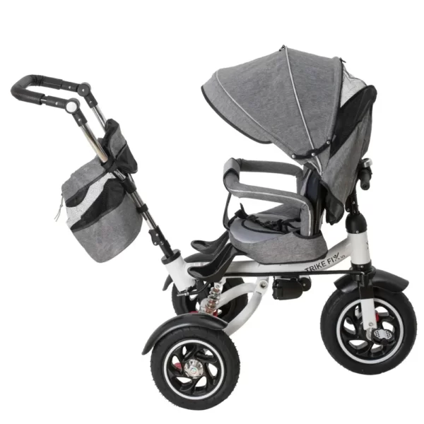 Tricicleta si Carucior pentru copii Premium TRIKE FIX V3 culoare Gri-Airmax