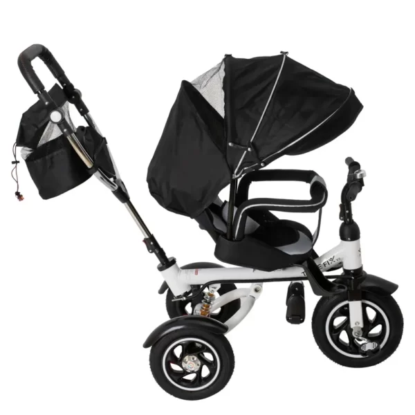 Tricicleta si Carucior pentru copii Premium TRIKE FIX V3 culoare Neagra-Airmax