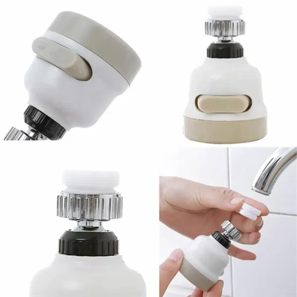 Aerator apa pentru robinetul de bucatarie cu 3 moduri de functionare-airmax