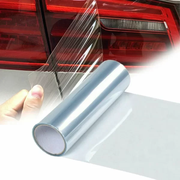 Folie protectie faruri / stopuri auto - Transparent (pret/m liniar)-airmax
